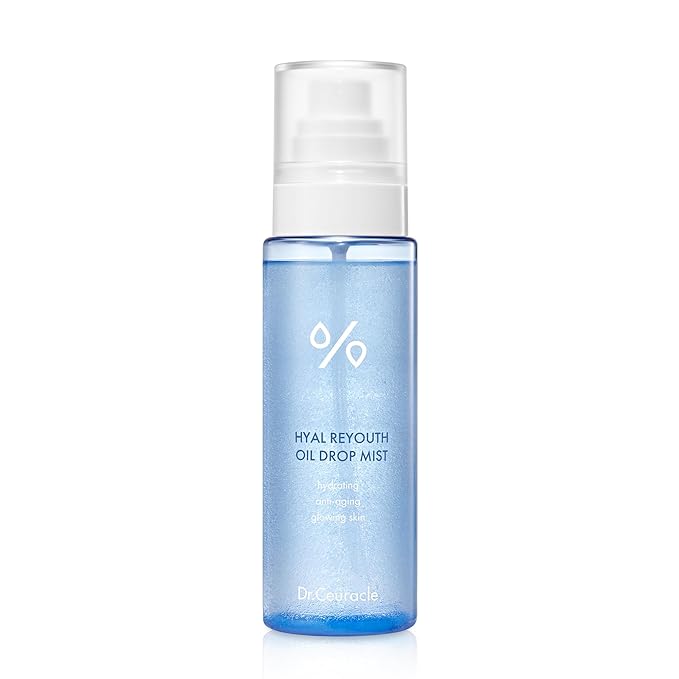leegeehaam Dr.Ceuracle Hyal Reyouth Oil Drop Mist (125ml / 4.22 fl. oz.) - Facial Serum Mist with Hyaluronic Acid, Panthenol, Fructan, Soothing and Hydrating for All Skin Types