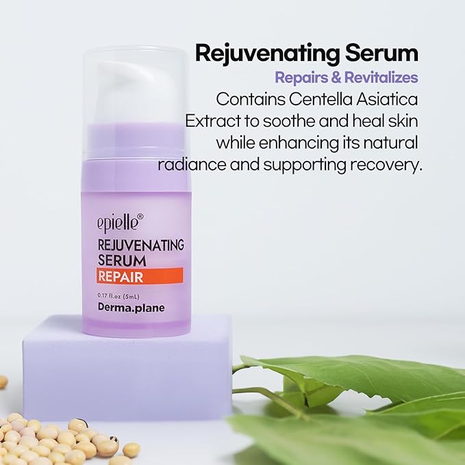 Tinkle Complete Safe Dermaplane Starter Kit (Pack of 6 Razors), Cleanser, Multi-Balm, Dermaplane Tool, Toner, Hydrating Mask & Serum, Peach Fuzz Removal