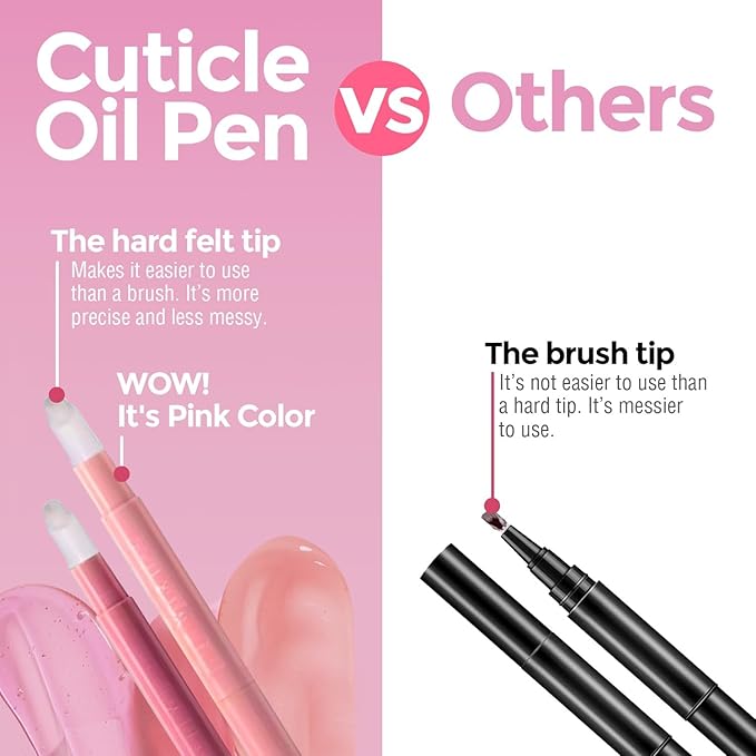 Cuticle Oil Pen (Light Pink, 2 ml)
