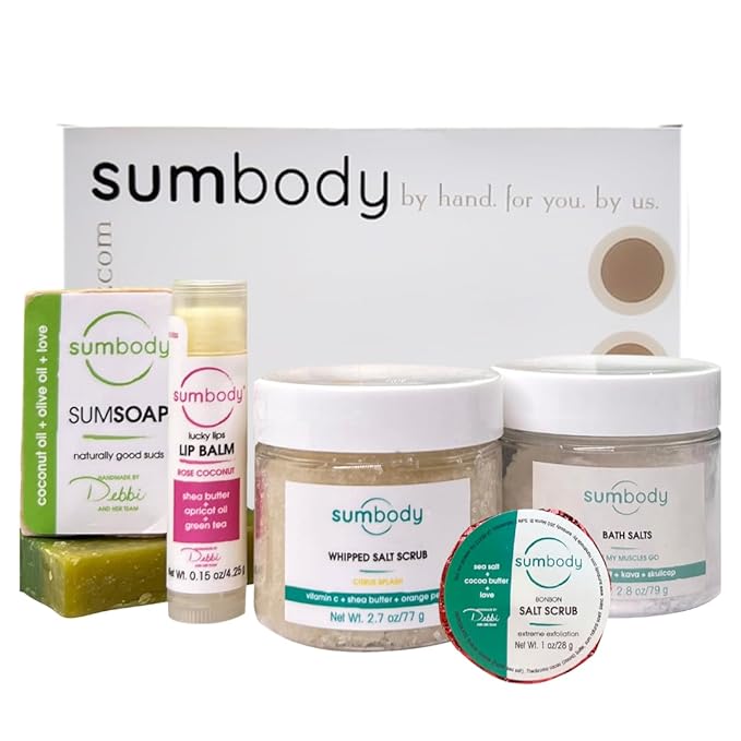 Self Care Gifts for Women & Men - (6pcs) Aromatherapy Body Care Set and Skin Care Box, Hydrating At Home Spa Gift Baskets, Ideal for Relaxation, Pampering, & Daily Rejuvenation, Made in USA