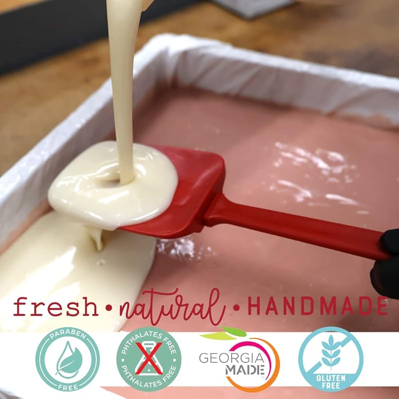 Rinse Bath & Body Flower Soap Set - Handmade Mother's Day Flower Soaps | Calla Lily, Gardenia & Jasmine Scented Soaps | Moisturizing & Cleansing | Shea & Cocoa Butter | 12.75oz