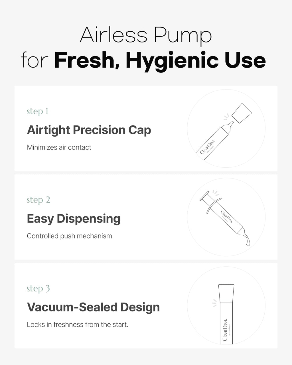 Mucin Collagen Voluming Ampoule Moisturizer Face Cream (Dual Collagen + Mucin Care) – Deep Hydrating Facial Skin Care for Women, 4ml x 5