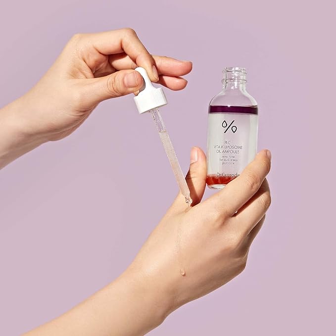 Dr.Ceuracle PLC Vitamin K Liposome Oil Ampoule - Korean Vitamin K Face Serum for Evening Skin Tone and Relieving Imperfections (50 ml / 1.69 fl. oz.)