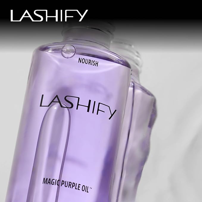 Lashify Magic Purple Oil for Face, Hair and Body - Head to Toe Body Oil