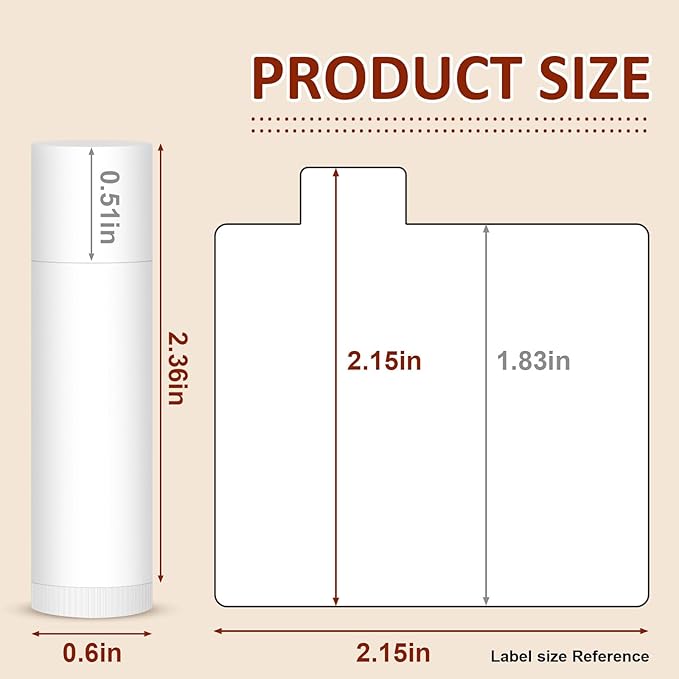 240 Pack Lip Balm Unlabeled, Natural Lip Balm Bulk Blank Tube, Personalized Lip Balms for Party Favors Adults and Bridal Shower Favors or Baby Shower Gifts-5 Flavors