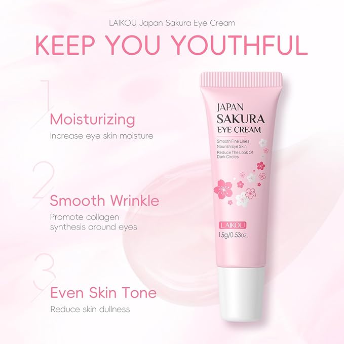 9 In 1 Japan Sakura Skin Care Set, Skincare Set For Women, Face Care Set For Women With Makeup Remover,Cleanser,Eye Cream,Serum,Hand Cream,Moisturizer, Travel Essentials Set