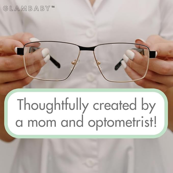 GlamBaby Eye Care - Eye Boogies™ Eyelid Cleaning Spray | Non-Toxic, Sting-Free & Wipe-Free Formula | Kids' Eyes Clean | Kids Eye Drops Sprayer | Baby Eye Drops Spray | Child Eyelid Cleanser (1 Pack)