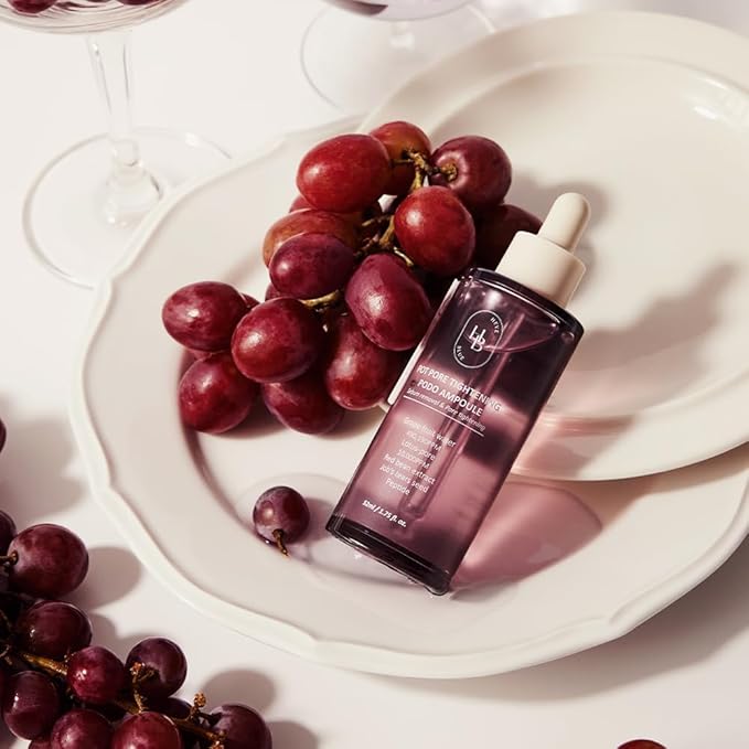 Pot Pore Tightening Podo Ampoule - Pore Tightening, Korean Skincare, Hypoallergenic, Moisturizing, Red Bean, Grape, Pore Care, Face Serum, Skin Density Improvement, K-Beauty, Skin Elasticity