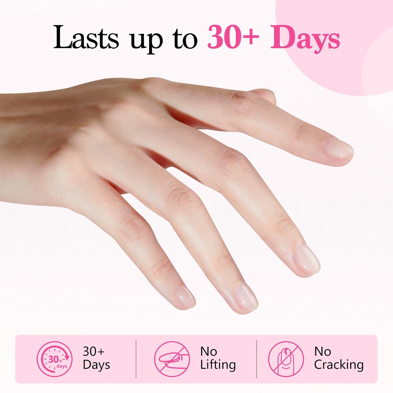 Builder Nail Gel, 7-in-One Builder for Nails Crystal Clear Strengthener Glue Apex Enhancement Extension Hard Building Gel LED Lamp Cured Rubber Base Coat for DIY Beginners& Salon Manicure 0.54 OZ