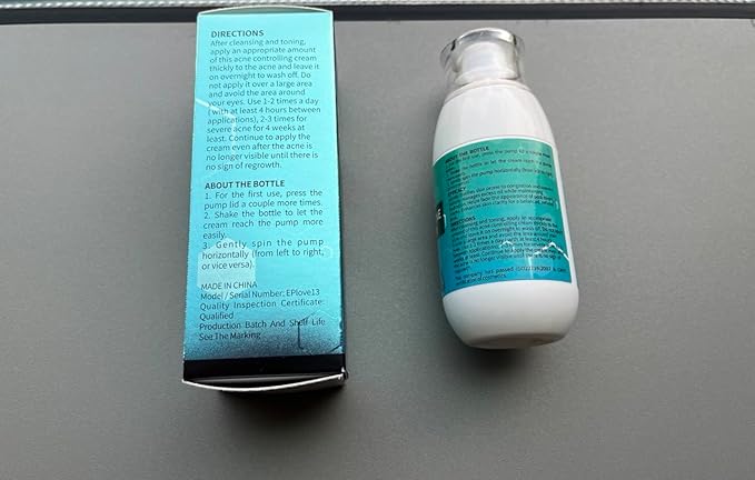 Acne Treatment for Face: Salicylic Acid Serum for Acne-Prone Men Women - Pimple Cream for Body Back