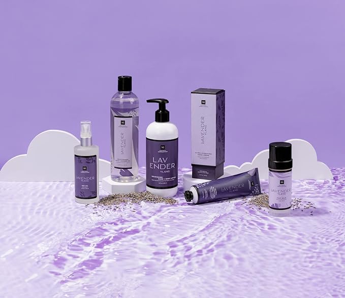 Natural Inspirations Lavender Ylang Exfoliating Face + Body Scrub 6oz