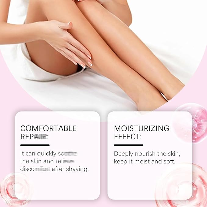 Strawberry Vanilla After Shave Oil women for Smooth Skin, Soft Serve After Shave Oil, Prevent Ingrown Hairs & Dryness 1PCS