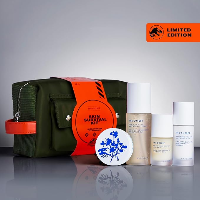 The Outset Skin Survival™ Kit | Skincare Essentials | Vegan | Gluten Free | Clean Beauty | Unisex for All Skin Types |