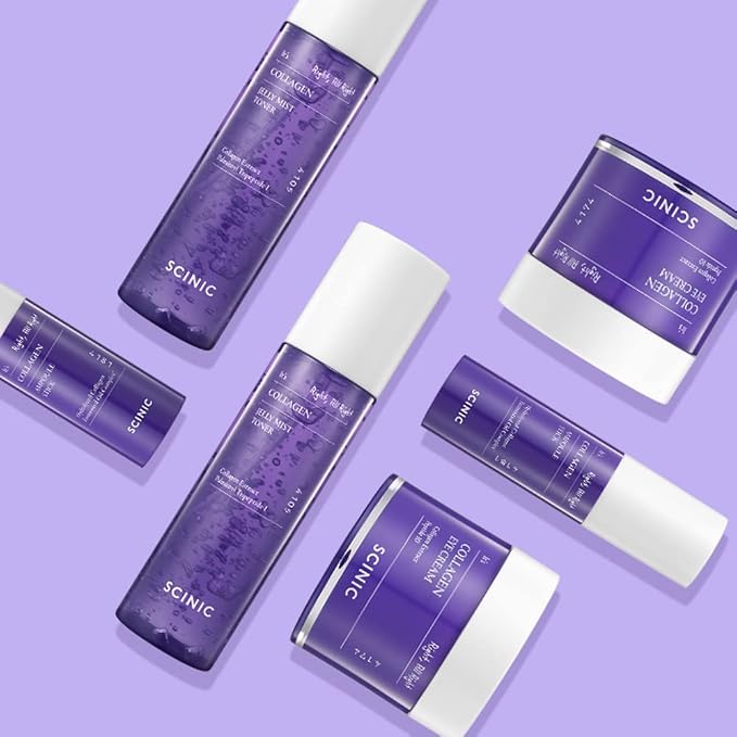 SCINIC Collagen Ampoule Stick 0.35fl.oz (10g)| Elasticity-improving Collagen Multi-stick with Low-molecular Weight Collagen & Fermented Oil | Makes Skin Look Radiant And Moisturized | Korean Skincare