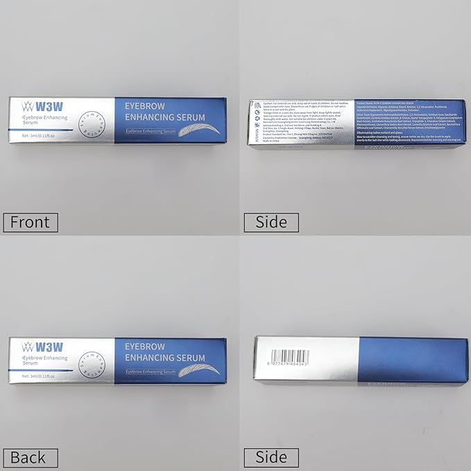 Eyebrow Serum,Eyebrow Growth Serum Advanced Formula for Boost Longer, Fuller, and Thicker Brows Lashes