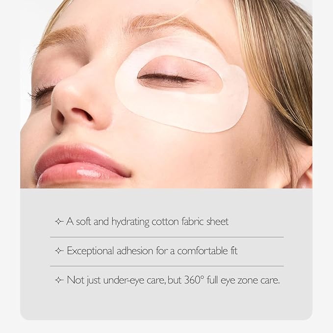 PDRN 360° Rejuvenating Eye Mask – Full Eye Area Care for Hydration, Firming & Elasticity with PDRN & Peptides – Targets Dark Circles, Puffiness & Fine Lines – 3.38 fl oz.