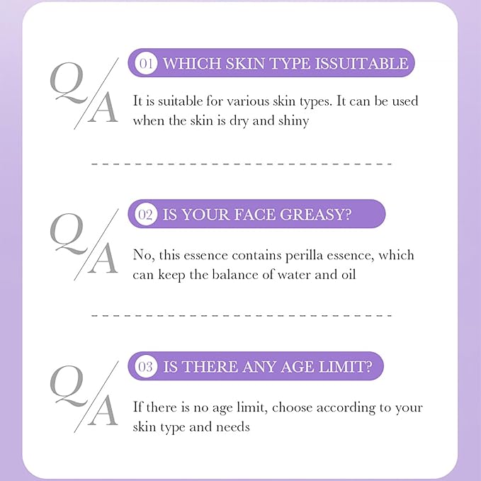 BIOAQUA Polypeptide Perilla Anti-Aging Serum Repair Facial Essence Moisturizing Nourishing Anti-Wrinkle Face Skin Care 30ml / 1fl.oz