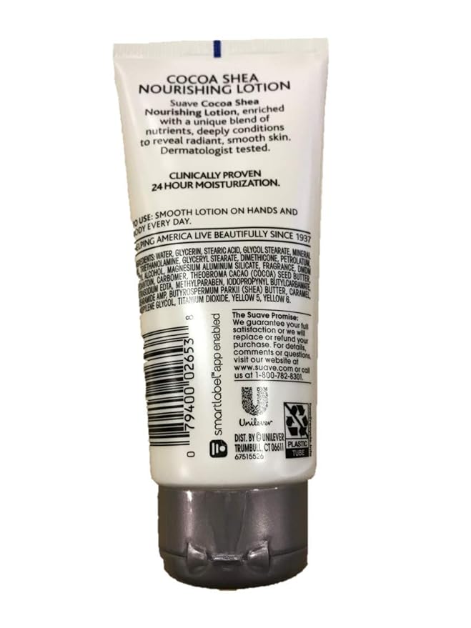 Suave Skin Therapy Cocoa Butter Moisturizer With Shea Butter, 3 fl oz