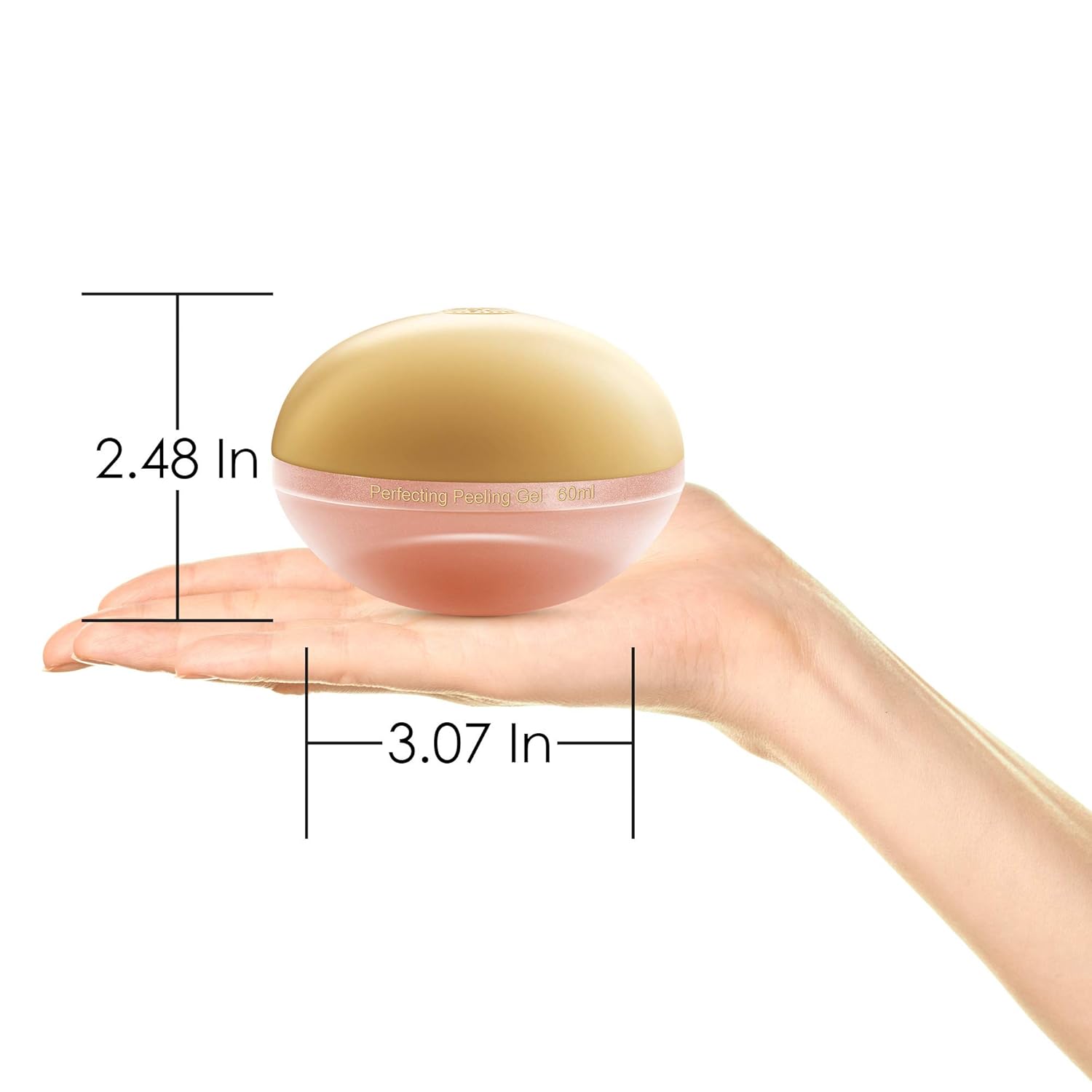 Premier Dead Sea Supreme Perfecting Peeling Gel for All Skin Types, 2.04 FL OZ