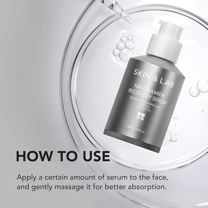 [SKIN&LAB] Wrinkle and Pore Care Skincare Set: Includes Retinol Serum and Niacinamide Serum