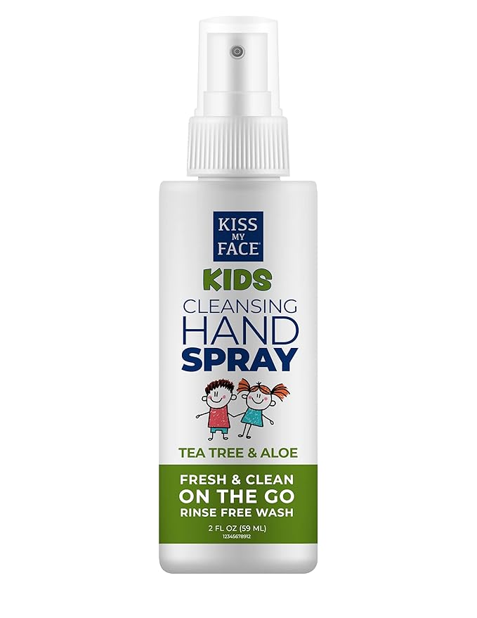 Kiss My Face Hand & Body Lotion - Citrus Scent - Hydrate And Soothe Skin - Vegan & Cruelty-Free - Easy To Use Hand Lotion Pump - Added With Tea Tree And Aloe - 9 fl oz Bottle