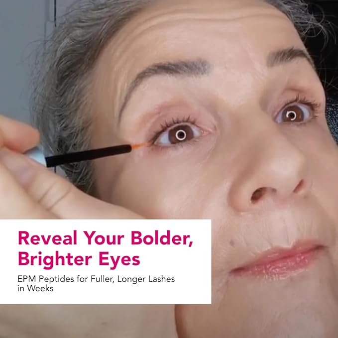 Eyelash Growth Serum (3ml) Premium Eyelash Boosting Serum for Thickness, Stronger, Healthier Lashes - Enhancer - Suero para Pestañas Crecimiento - 2 Month Supply