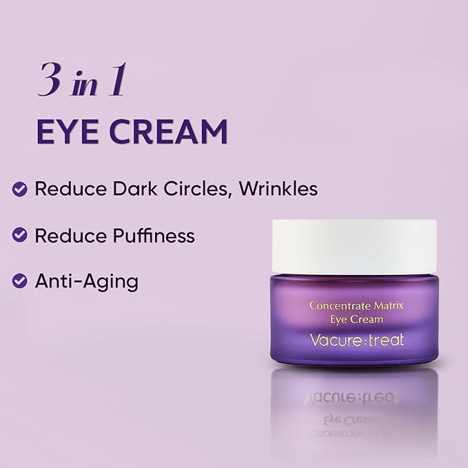 Eye Cream for Bag Under the Eyes, Dark Circles, Swelling Treatment, Anti-aging, Minimizes Wrinkles, Moisturizing Eyes Cream for Women, Suitable for Sensitive Skin 0.5Fl (15ml), 1 Count