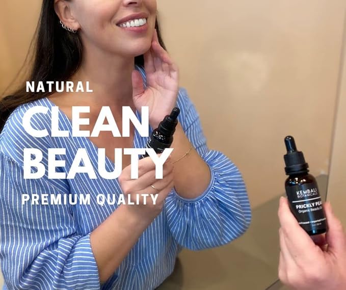 Prickly Pear Seed Oil, Organic, 100% Pure, Cold-Pressed-Unrefined-USDA, for Skin, Hair, Nails. Premium Quality, Imported from Morocco