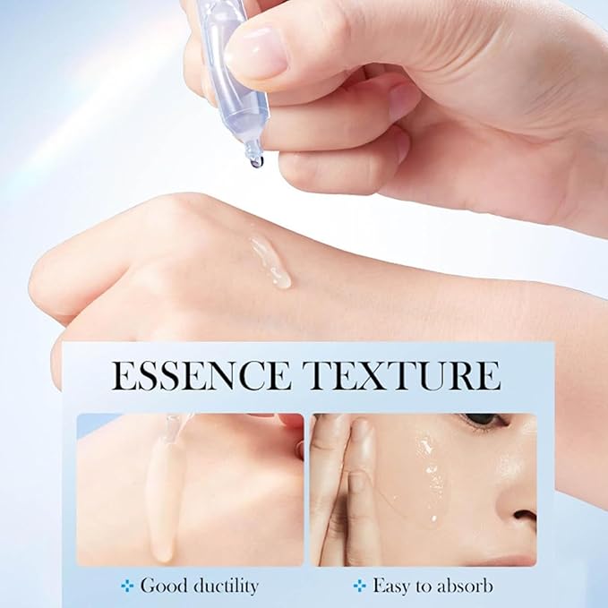 5% Hyaluronic Acid Serum Ultra-Hydrating Vials - Hyaluronic Acid Serum for Face - Face Ser um for Women Anti Aging - Single-Use Hyaluronic Ac id Tubes - Firm,Soothe,Nourish Ultra Hydrating (30pcs)