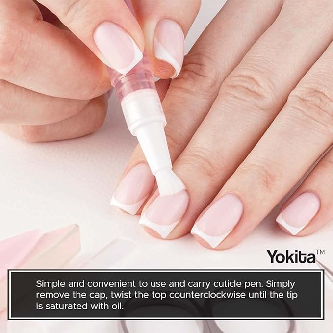 Premium Cuticle Oil Pen Milk and Honey Natural Healing Infused, Soothes and Moisturizes Cuticles with Vitamin E, 2 ML (Peppermint)