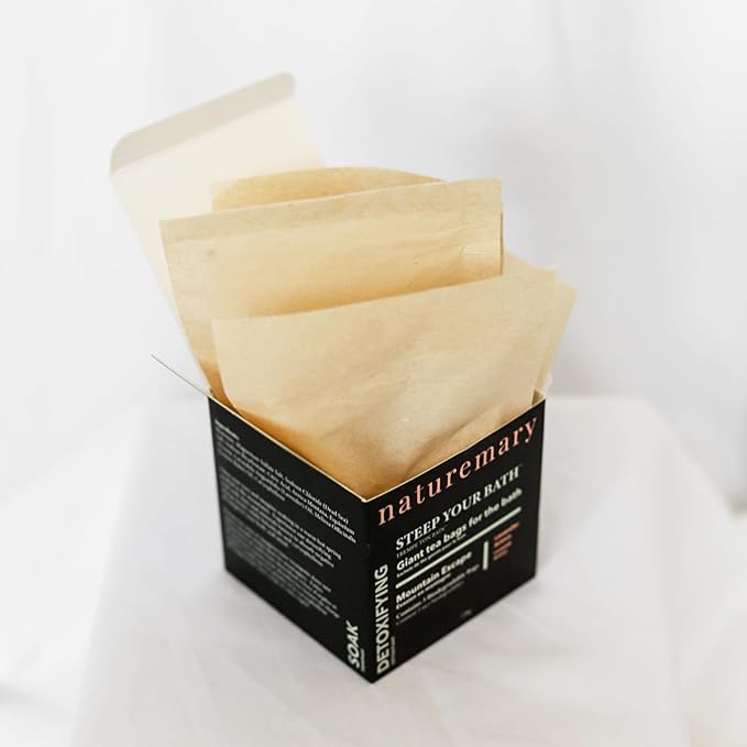 Detoxifying Steep Your Bath Mountain Escape - Moisturizing Bath Soak for Dry Skin - Rejuvenates Skin - Lavender Arnica - 5.29 oz