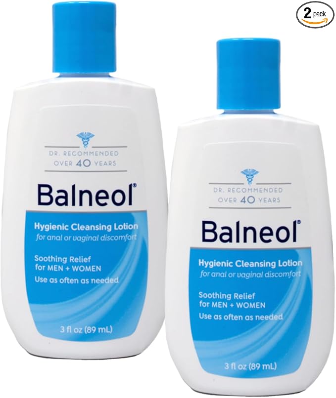 Balneol Hygienic Cleansing Lotion, 3oz Bottle (pack of 2)