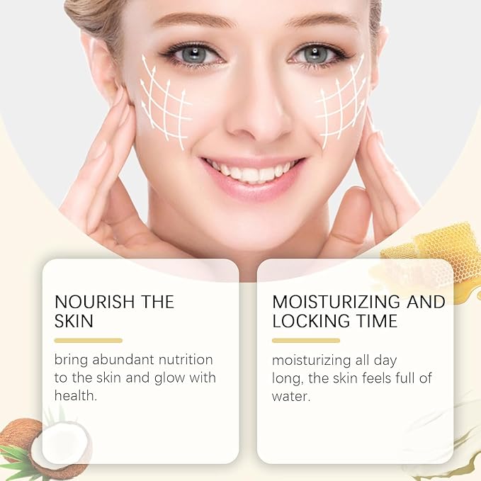 Whipp Beef Tallow and Honey Balm,Beef Tallow for Skin Grass Fed Tallow and Honey Balm,Grass Fed Grass Finished Organic Face Cream,Body Lotion and Lip Balm