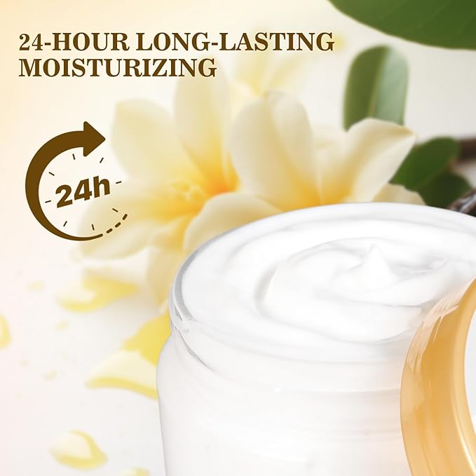 Princess Belle Vanilla Body Lotion, Travel Size Body Lotion for Women and Men Dry Skin, Deep Moisturizing and Hydrating with Natural Shea Butter for Vanilla skin, Smell Good, 100ml(3.4floz)