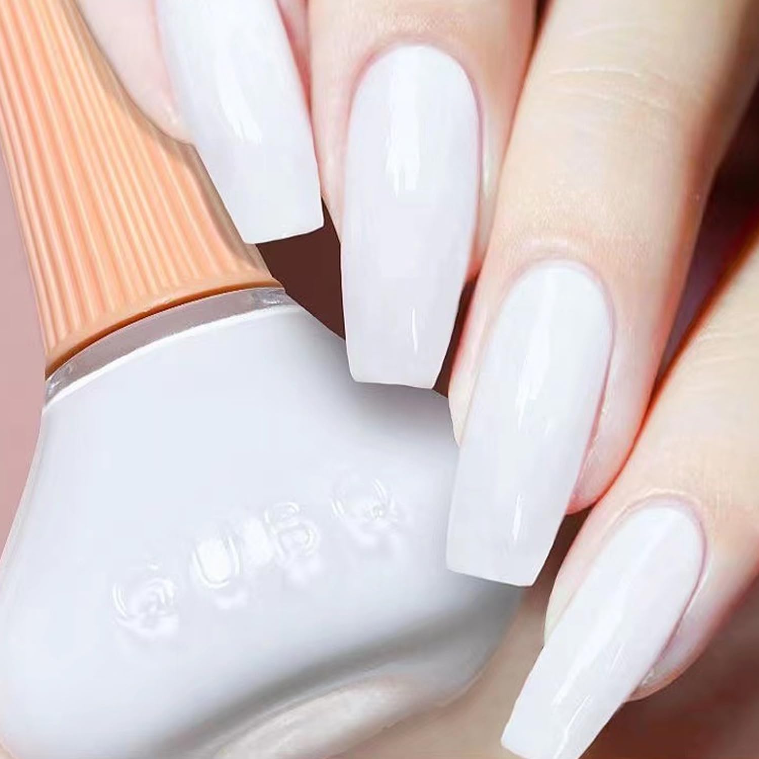 Major Dijit Quick Dry Nail Polish Ghost White Summer Nail Lacquer for Nail Art Regular Nail Polish 0.41 fl oz.