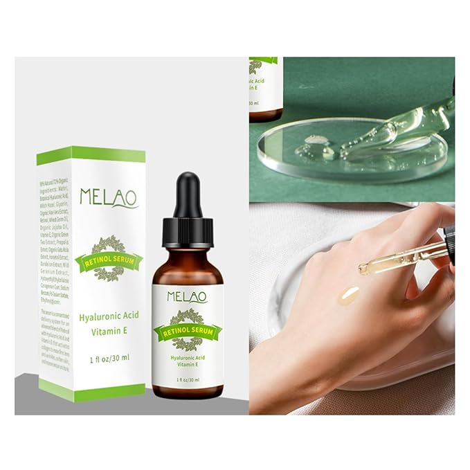 Retinol Serum in Squalane, High-Strength Anti-Aging & Skin Smoothing Formula for All Skin Types - 30ML Per Bottle