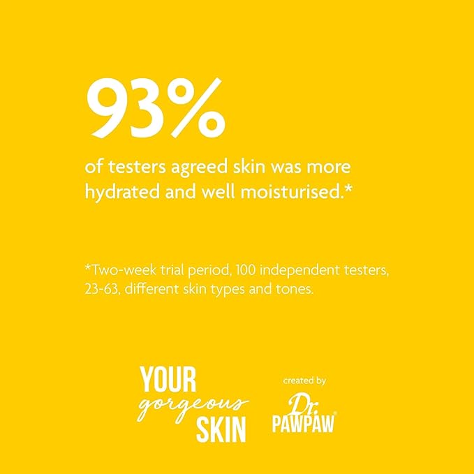 Dr. PawPaw Your Gorgeous Skin 4 In 1 Face Serum - Vitamin C Serum with Papayaluronic and Papaya Extract - Hyaluronic Acid Serum for Face - 1.01 oz