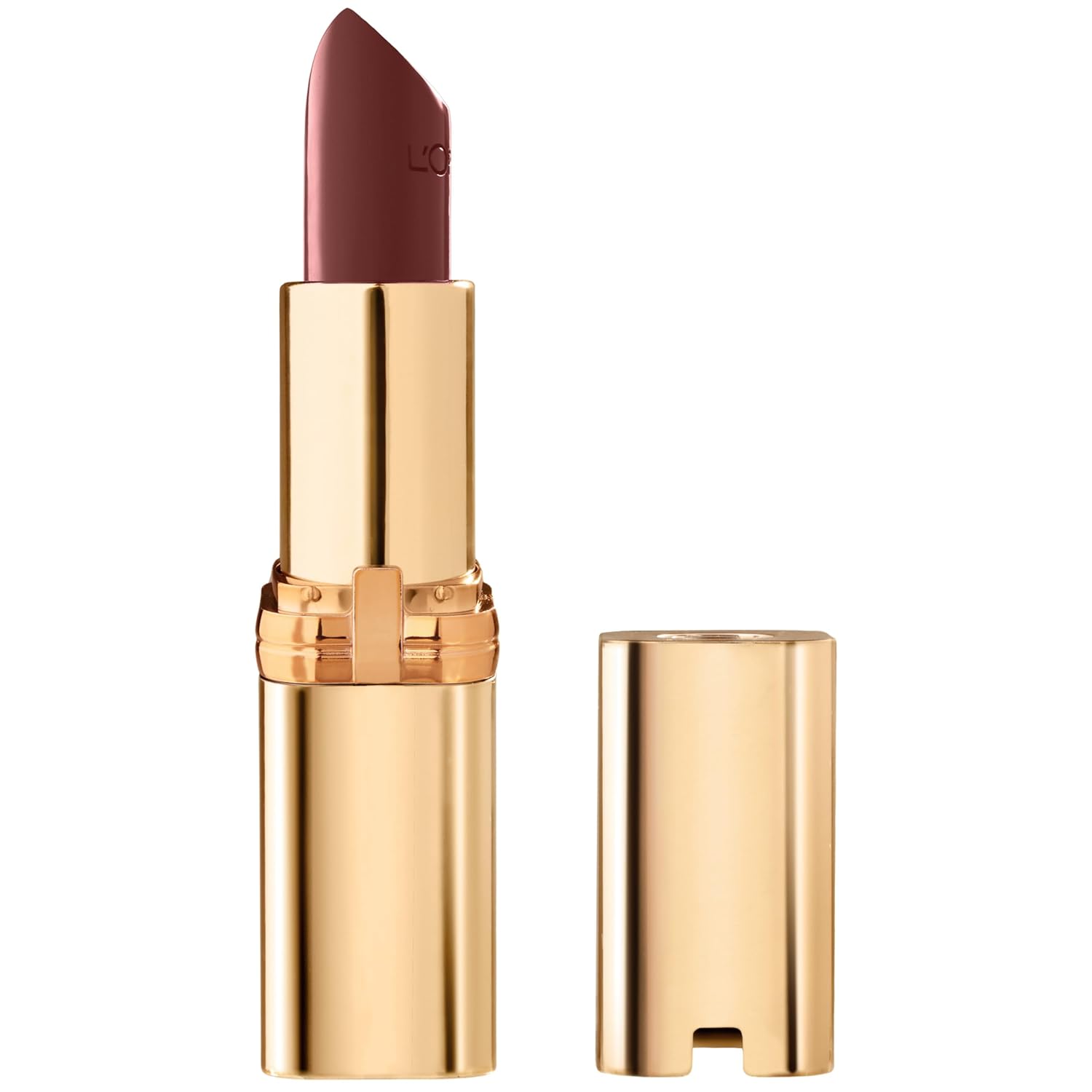 L'Oreal Paris Colour Riche Original Creamy, Hydrating Satin Lipstick with Argan Oil and Vitamin E, Worth It Intense, Rich Brown Lipstick, 1 Count