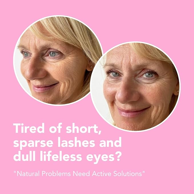 Eyelash Growth Serum (3ml) Premium Eyelash Boosting Serum for Thickness, Stronger, Healthier Lashes - Enhancer - Suero para Pestañas Crecimiento - 2 Month Supply