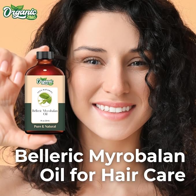 Belleric Myrobalan (Terminalia bellirica) Oil | Pure & Natural Essential Oil for Skincare & Hair Care - 30ml/1.01fl oz