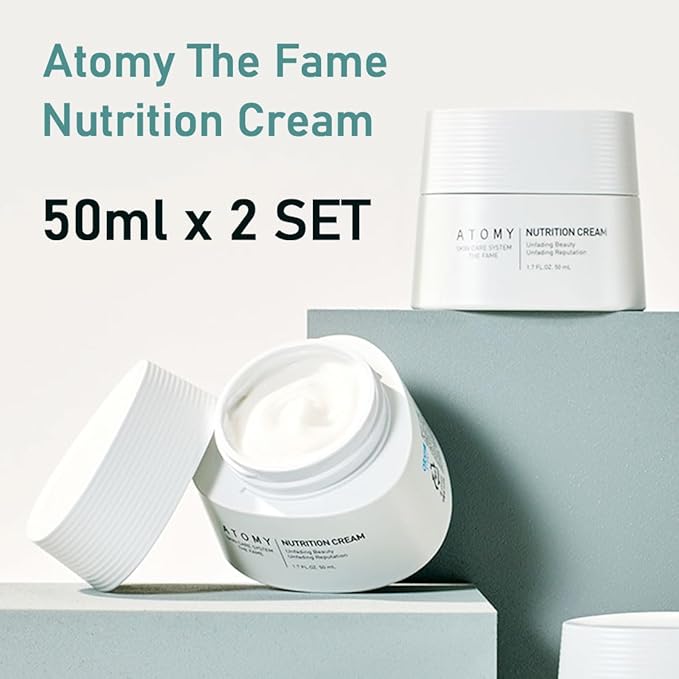 Atomy Skin Care System The Fame Nutrition Cream 50ml x 2 Set - Anti Aging Wrinkle Korea Cosmetic 애터미