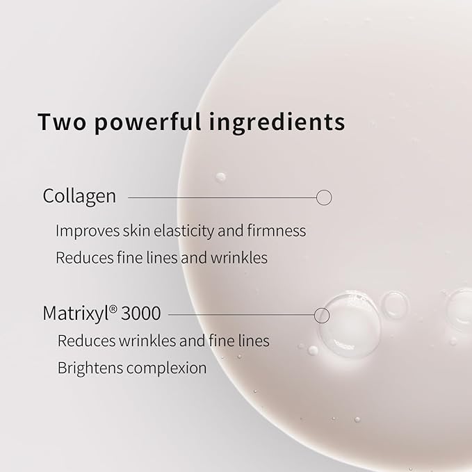 Complex Collagen Serum with Peptides (3oz) Lifting, Firming, and Skin-Supporting Formula for Plump, Youthful-Looking Skin, Easter Gift, Mother's Day Gifts