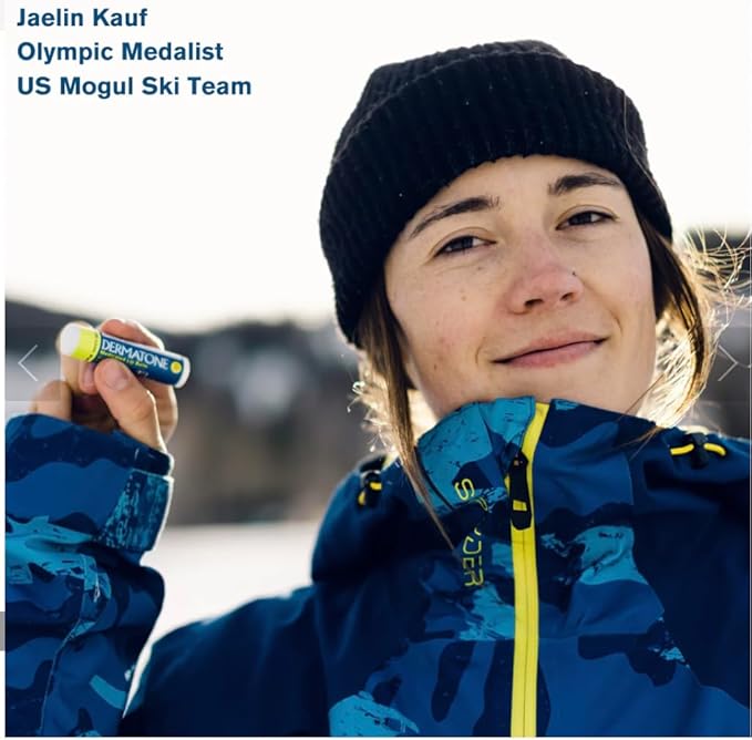 Dermatone Original Lip Balm | Medicated & Moisturizing | Cocoa Butter, Aloe, Vitamin E | Soothe & Heal Chapped Lips | SPF30 | 3-Pack, 0.15oz sticks