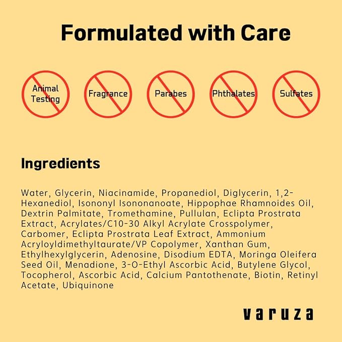 Luminous Elixir Dual Serum Vita 7 Complex 5% Vitamin K3 Face Serum Hyaluronic Acid & CoQ10 Sea buckthorn oil Pullulan Hydrating & Skin Barrier Repair Anti-Redness Vegan Korean Skincare 50ml