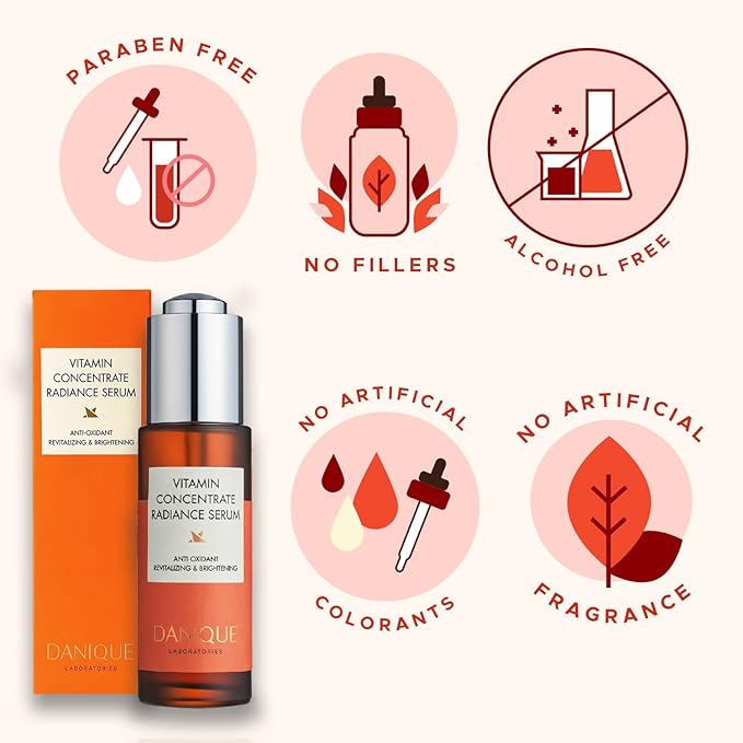 Danique Vitamin Concentrate Radiance Serum, Stem Cell Korean Skin Care Beauty Serum Booster