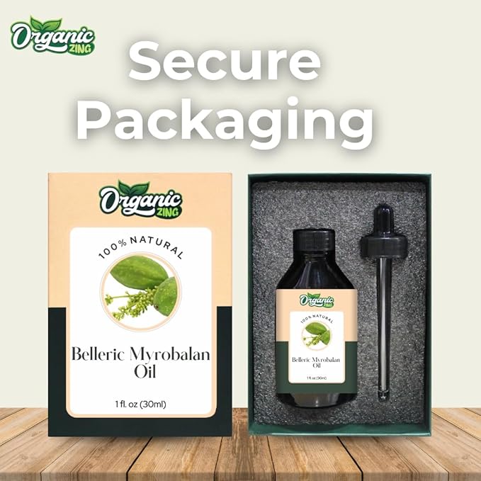 Belleric Myrobalan (Terminalia bellirica) Oil | Pure & Natural Essential Oil for Skincare & Hair Care - 30ml/1.01fl oz