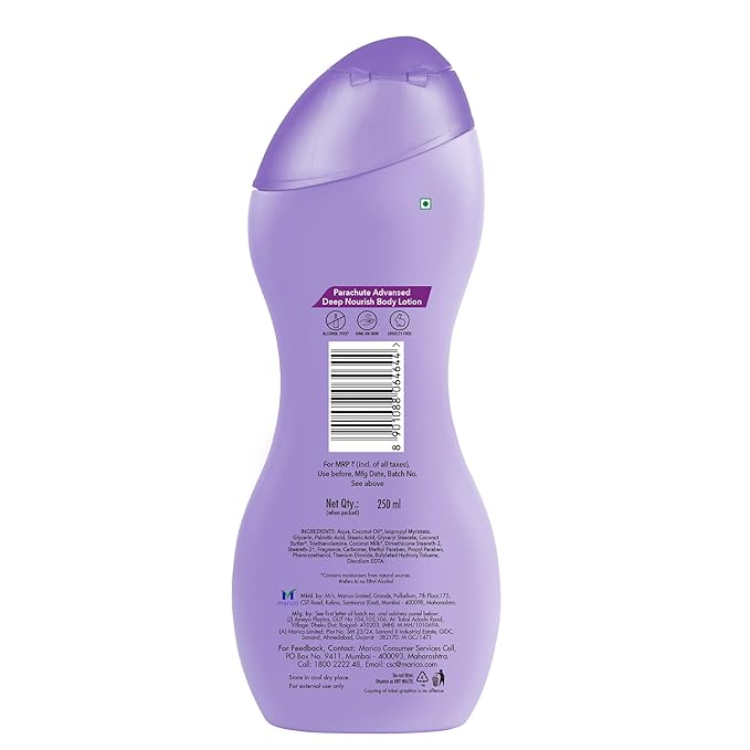 Parachute Advansed Deep Nourish Body Lotion (250ml)