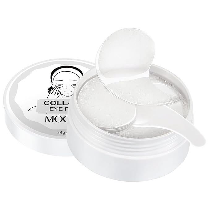 Under Eye Patch for Dark Circles and Puffy Eyes,Under Eye Masks Reduce Smooth Wrinkles and Under-eye Egg,Moisturizing Under Eye Pads For Women,Collagen Eye Mask Patch-60 Pcs