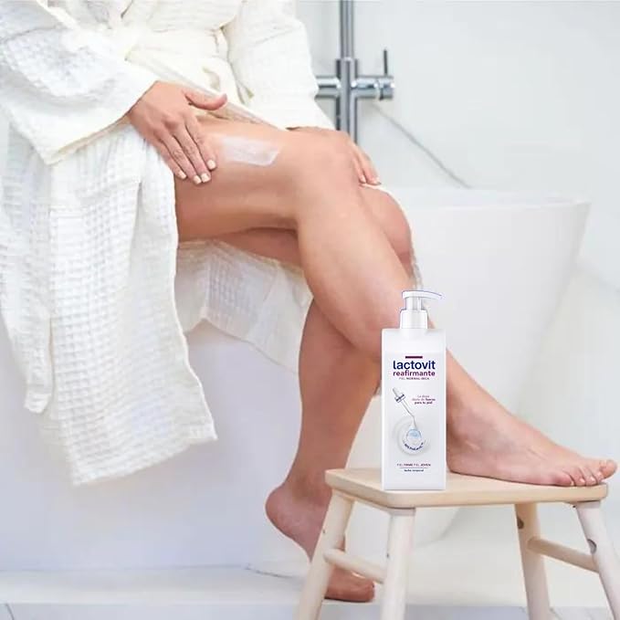 Lactovit Firming Body Milk with Protein Calcium and Pure Caffeine, for Normal Skin - 400 ml