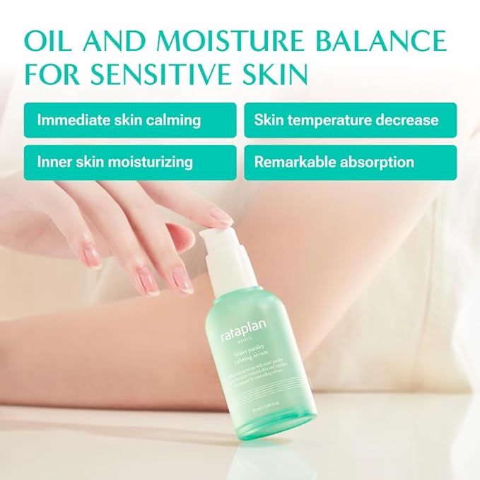 rataplan Water Parsley Calming Serum & Toner Set